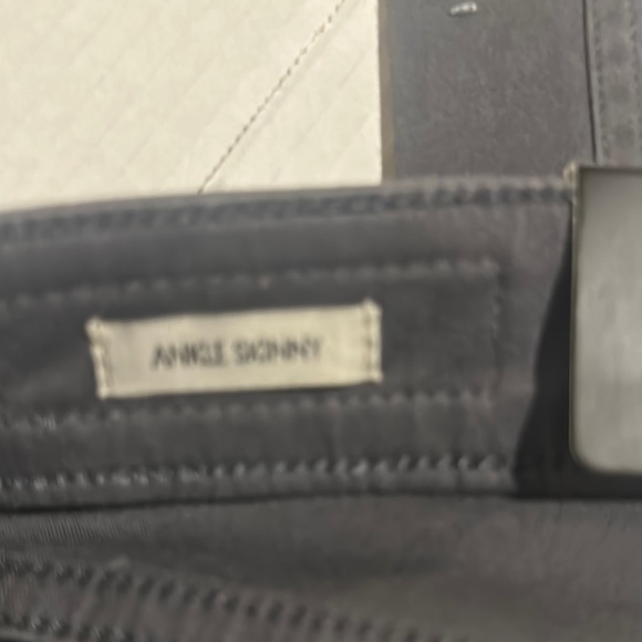 NWT Calvin Klein jeans Dark Gray Pantsw multiple pockets and zipper front - Picture 12 of 12